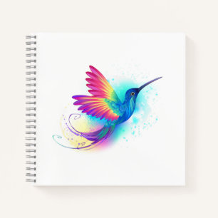 Exotic Rainbow Hummingbird Notebook