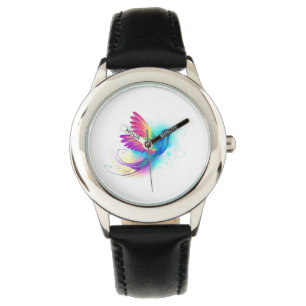 Exotic Rainbow Hummingbird Watch