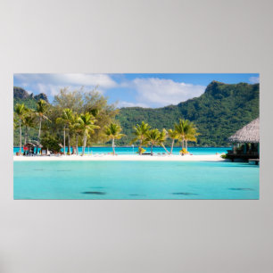 Exotic resort poster