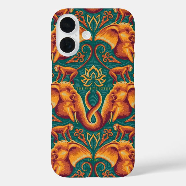 Exotic Safari Tapestry Pattern - The White Lotus Case-Mate iPhone Case (Back)