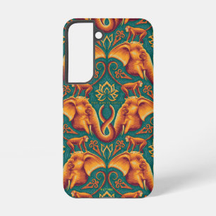 Exotic Safari Tapestry Pattern - The White Lotus Samsung Galaxy Case