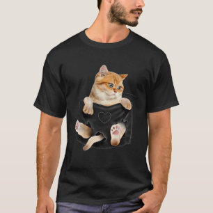 Exotic Shorthair Cat in Pocket 1 T-Shirt