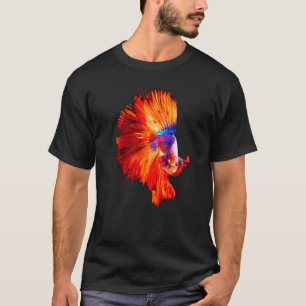 Exotic Siamese Fighting Betta Fish T-Shirt