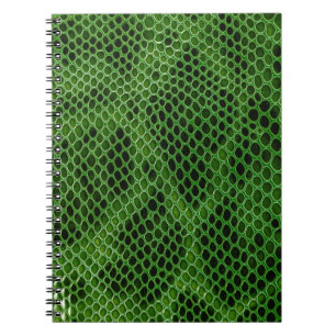 Exotic Snake Skin Background Notebook