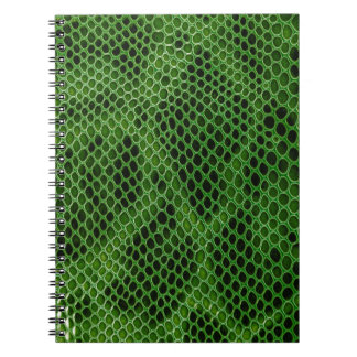 Exotic Snake Skin Background Notebook