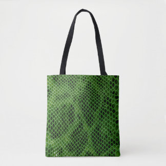 Exotic Snake Skin Background Tote Bag