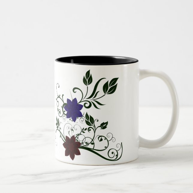Exotic Stephanotis Flowers Mug (Right)