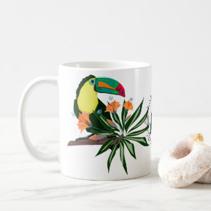 Exotic toucan tropical bird colourful Hawaii natur Coffee Mug