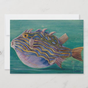 Exotic Tropical Fish (Underwater) (Marianne North) Card