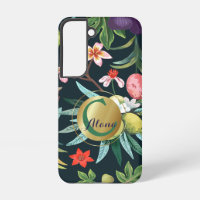 Exotic Tropical Floral Paradise Monogram