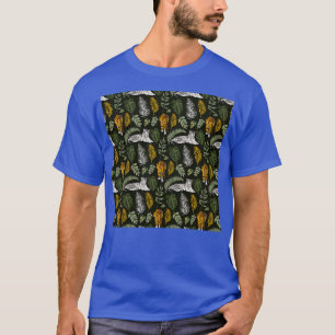 Exotic White Bengal Tiger Pattern T-Shirt