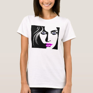 EXOTIC WOMAN FACE ART T-Shirt
