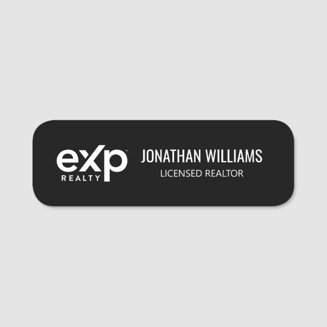 EXP Realty Name Tag (Front)