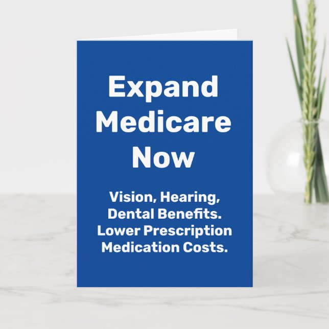 Expand Medicare Now Card (Front)