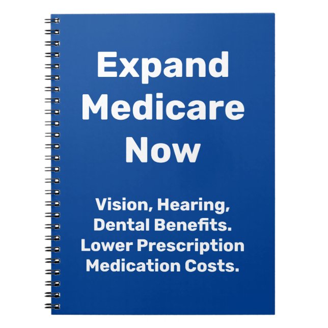 Expand Medicare Now Notebook (Front)