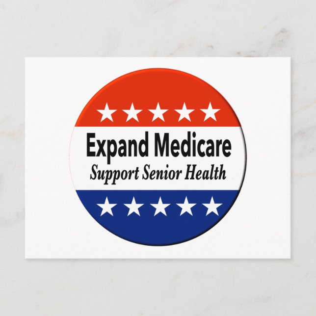 Expand Medicare to Support Senior Health Postcard (Front)