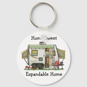 Expandable Hybred Trailer Camper Key Ring
