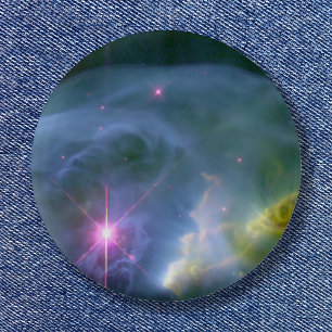 Expanding Bubble Celestial Space Photo 6 Cm Round Badge