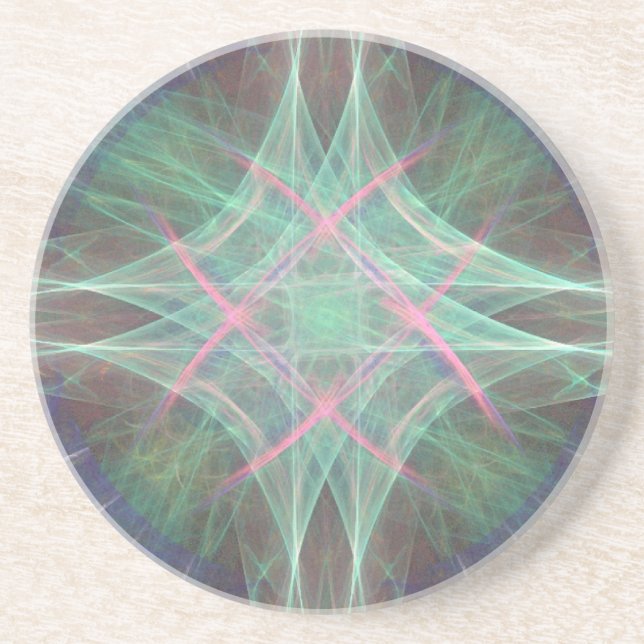 Expanding Pastel Star Coaster (Front)
