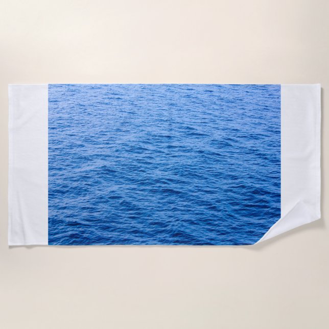  expanse of sea on Beach Towels (Front)