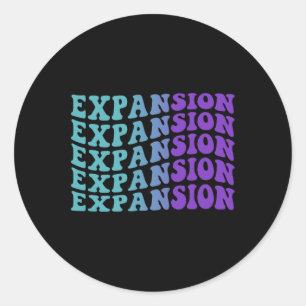 Expansion Suicide Prevention Mental Health Awarene Classic Round Sticker