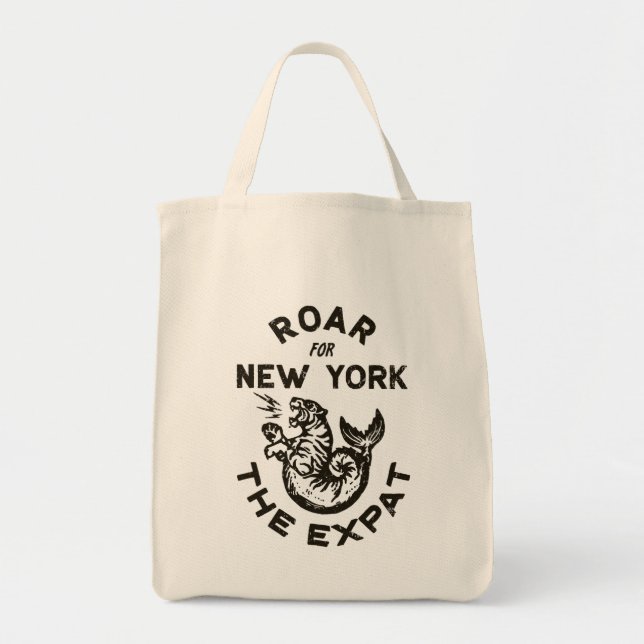 Expat Roar for New York Tote Bag (Front)