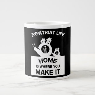 Expatriates Expats Abroad Expat Families And Gifts Large Coffee Mug