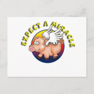 Expect A Miracle --- AA Recognition Postcard