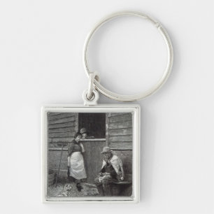 Expectancy, from 'Leisure Hour', 1888 Key Ring