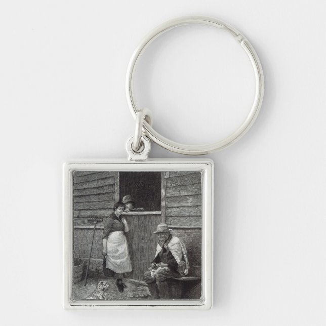 Expectancy, from 'Leisure Hour', 1888 Key Ring (Front)