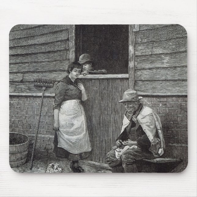 Expectancy, from 'Leisure Hour', 1888 Mouse Pad (Front)