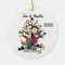 Expectant Couple 3 Dogs 3 Cats Ornament
