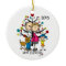 Expectant Couple With Boy and Dog Family Ornament