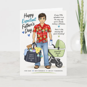 Expectant Dad's  Father's Day Card