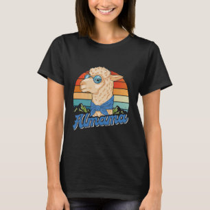 Expectant Mother ALMAMA BABY Funny Pregnancy T-Shirt