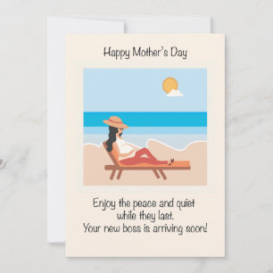 Expectant Mother's Day Holiday Card
