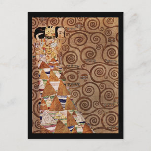 Expectation a Beautiful Woman Postcard