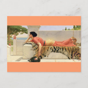 Expectations - vintage - Godward Postcard