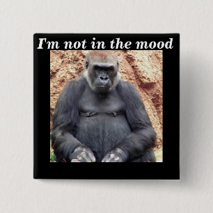 Expecting_ 15 Cm Square Badge