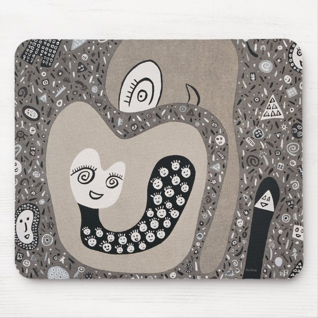 Expecting A Baby Mouse Pad (Front)