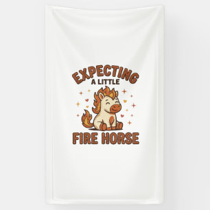 Expecting A Little Fire Horse Vintage Baby Shirt_1 Banner