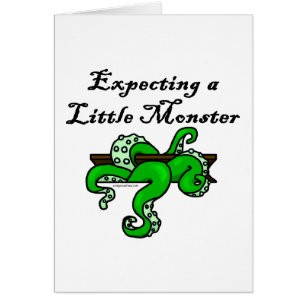Expecting a little monster
