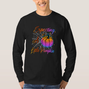 Expecting A Little Pumpkin Halloween Pregnancy Ann T-Shirt