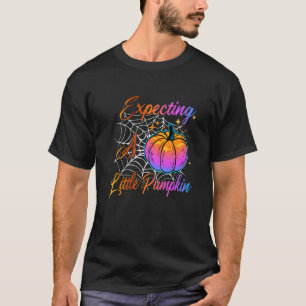 Expecting A Little Pumpkin Halloween Pregnancy Ann T-Shirt