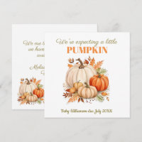 Expecting A Little Pumpkin Pregnancy 