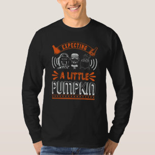 Expecting A Little Pumpkin Pregnancy Halloween T-Shirt