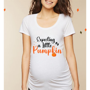 Expecting a little pumpkin Thanksgiving white  T-Shirt