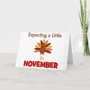 Expecting A Little Turkey in November! Announcement