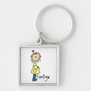 Expecting Baby T-shirts and Gifts Key Ring
