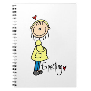 Expecting Baby T-shirts and Gifts Notebook